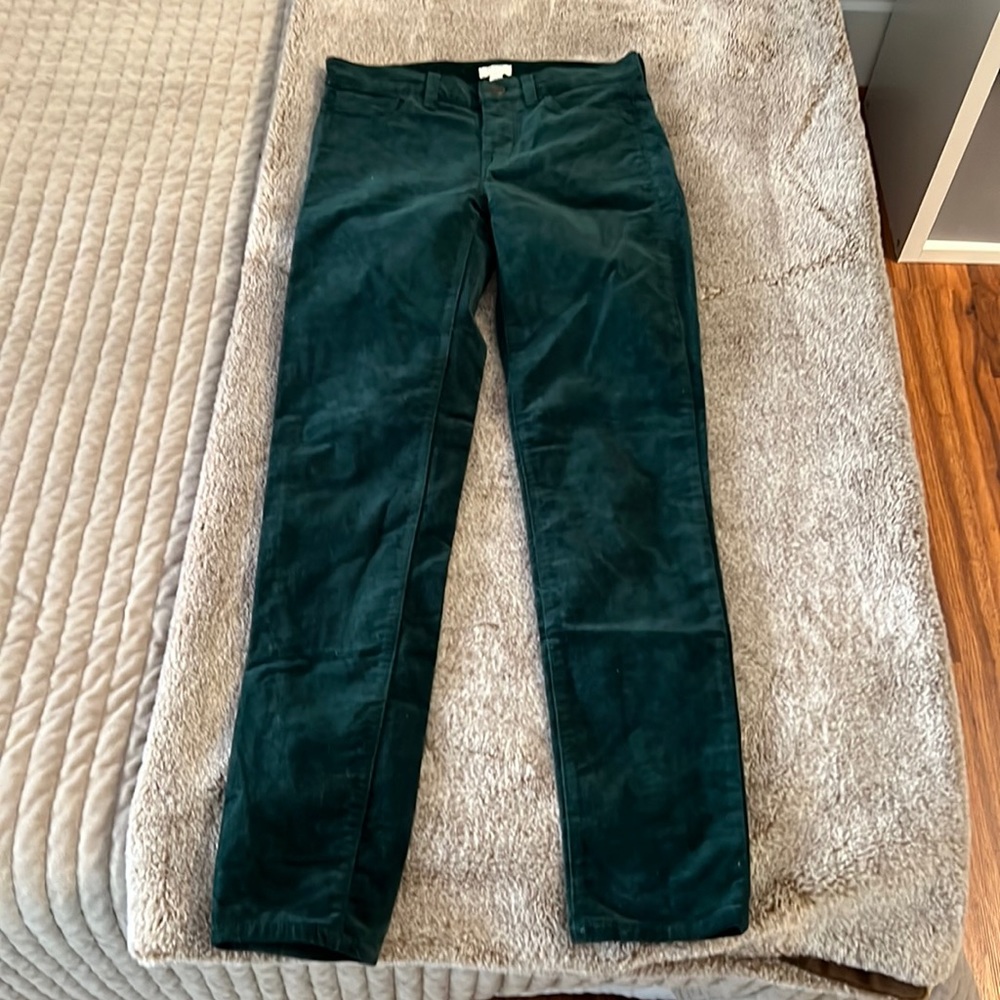 J crew suede pants